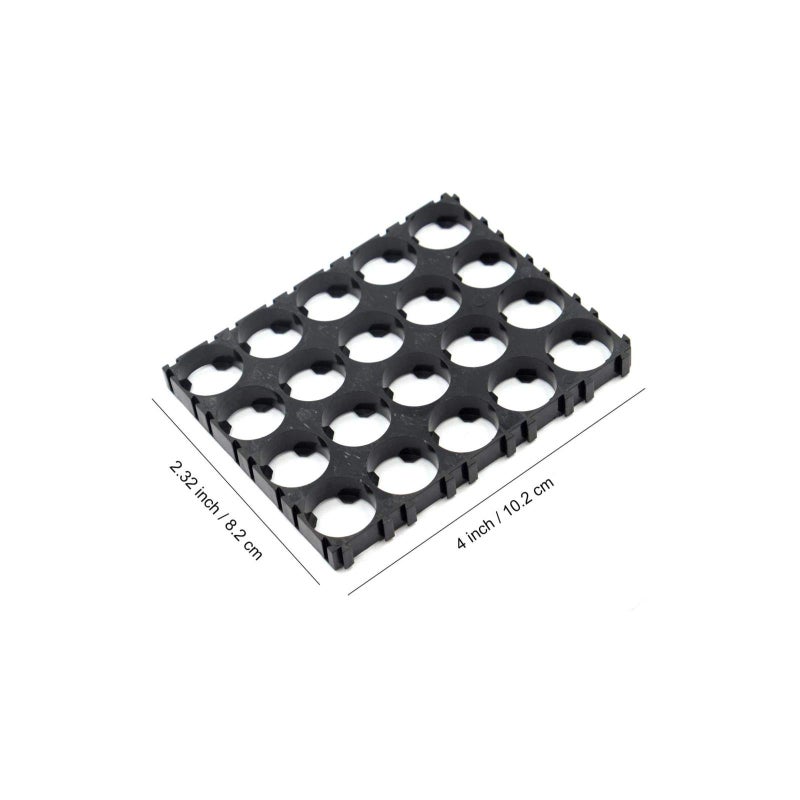 Bestol 3x5 Cell/4x5 Cell/2xCell/3xCell/18x6x50x1 Cell 18x6x50 Batteries Spacer Radiating Shell Plastic Heat Holder Bracket (20pcs 4X5 Cell) - Image 2